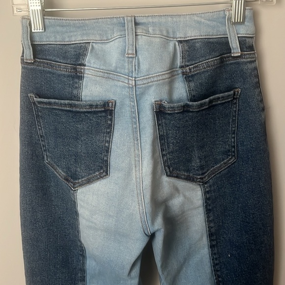 Altar’d State Two Tone Jeans - Picture 4 of 5